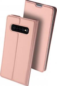 Dux Ducis Skin Pro etui pokrowiec z klapką Samsung Galaxy S10 różowy 2