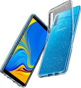 Spigen Nakładka Liquid Crystal Glitter Galaxy A7 2018 Crystal przezroczysta 4