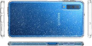 Spigen Nakładka Liquid Crystal Glitter Galaxy A7 2018 Crystal przezroczysta 5