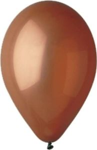 GoDan Balon pastel brązowy 12"" paczka 100 szt., średnica 30 cm (12"), obwód 95 cm 1