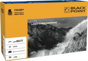 Toner Black Point LCBPM651Y Yellow Zamiennik 654A (BLH651YEBW) 1