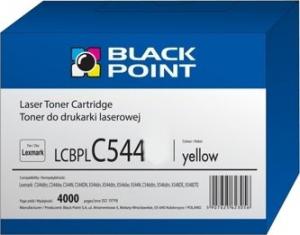 Toner Black Point Toner LCBPLC544Y zastępuje Lexmark C544X1YG, żółty 1