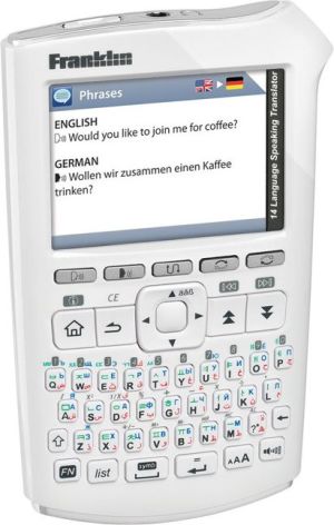Franklin EST-5114 14-językowy elektronczny tłumacz z lektorem 1