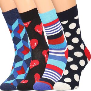 Happy Socks Happy Socks 4-Pack - Skarpety Unisex - XNAV0--6300 36/40 1