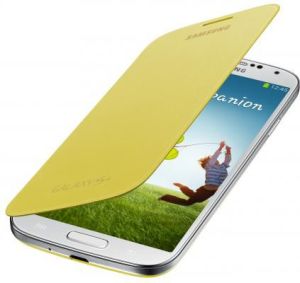 Samsung GALAXY S4 Flip Cover Żółty (EF-FI950BYEGWW) 1