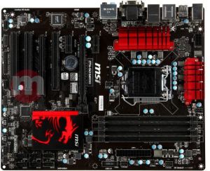 Płyta główna MSI Z77A-G43 GAMING, Z77, DualDDR3-1333, 2xSATA3, HDMI, RAID, GBLAN, AT 1