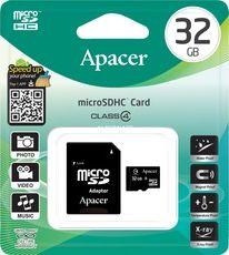 Karta Apacer Secure Digital MicroSDHC 32 GB Class 4  (AP32GMCSH4-R) 2