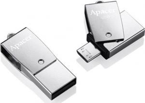 Pendrive Apacer AH730 USB 2.0 - MicroUSB, 16GB, (AP16GAH730S-1) 1