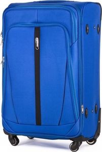 Solier Podręczna walizka miękka S jasny niebieski one size 1