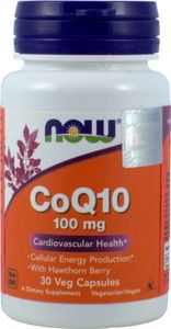 NOW Foods Now Foods Koenzym Q10 100mg 30 Vcaps 1