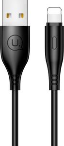 Kabel USB Usams USB-A - Lightning 1 m Czarny (SJ266USB01) 1