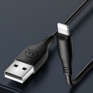 Kabel USB Usams USB-A - Lightning 1 m Czarny (SJ266USB01) 2