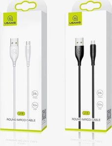 Kabel USB Usams USB-A - microUSB 1 m Czarny (SJ268USB01) 6