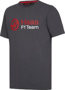 Haas F1 Team Koszulka chłopięca Logo szara r. 152cm 1