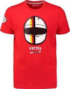 Scuderia Ferrari F1 Team Koszulka dziecięca Vettel Driver 2018 czerwona r. 104 1