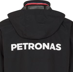 Kurtka męska Mercedes AMG Petronas F1 Team Kurtka męska Rain czarna r. S 5