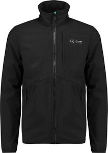 Kurtka męska Mercedes AMG Petronas F1 Team Kurtka męska Softshell Logo czarna r. M 1