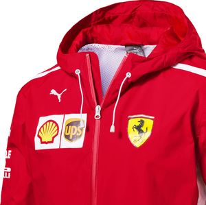Kurtka męska Scuderia Ferrari F1 Team Kurtka męska Rain czerwona r. XL 3