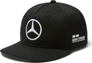 Mercedes AMG Petronas F1 Team Czapka baseballowa Lewis Hamilton Flat Brim 2018 czarna r. uniwersalny 1