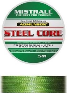 Mistrall Plecionka do przyponów steel core admunson Mistrall 5m 0,11mm zm-3427011 1