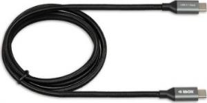 Kabel USB iBOX USB-C - 1 m Czarny (IKUMTC31G2) 2