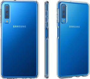 Spigen Nakładka Liquid Crystal do Samsung Galaxy A7 2018 przezroczysta 2
