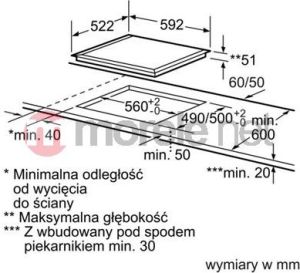 Płyta grzewcza Siemens EH631FA18E 2