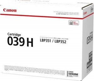 Toner Canon CRG-039H Black Oryginał  (153983) 1