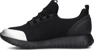 Calvin Klein Calvin Klein Jeans Reika - Sneakersy Damskie - R0666 BLACK/SILVER 38 4