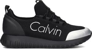 Calvin Klein Calvin Klein Jeans Reika - Sneakersy Damskie - R0666 BLACK/SILVER 38 5