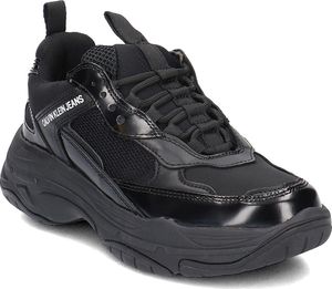 Calvin Klein Calvin Klein Jeans Maya - Sneakersy Damskie - R7797 BLACK 40 3