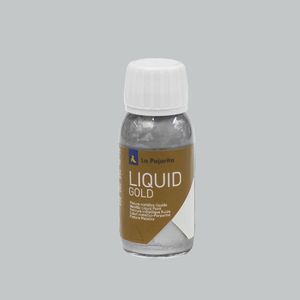 La Pajarita Farba Liquid Gold 50 ml Srebro 1