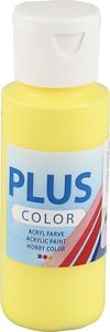 Plus Farba PLUS Color 60 ml Podstawowo Żółta 1