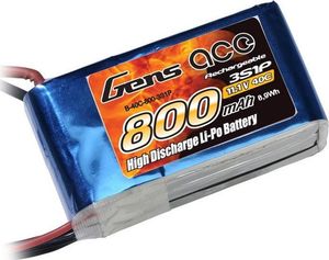 Gens Ace Akumulator Gens Ace 800mAh 11.1V 40C 3S1P 1