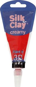 Creativ Company Pasta Silk Clay 35 ml Czerwona 1