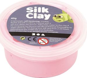 Creativ Company Masa Silk Clay Różowa 40 g 1