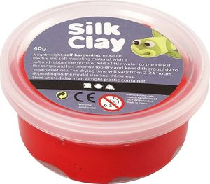 Creativ Company Masa Silk Clay Czerwona 40 g 1