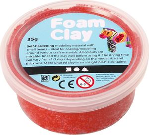Creativ Company Masa Foam Clay Czerwona 35 g 1