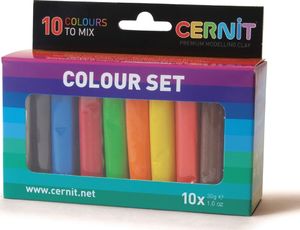 The Clay and Paint Factory Modelina Cernit Zestaw 10x30 g 1