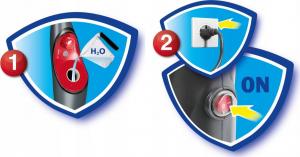 Mop parowy Vileda Steam + Power Pad 10