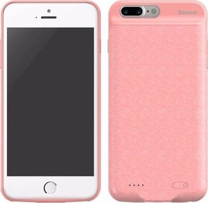 Baseus Etui PowerBank 7300 mAh Baseus do iPhone 7/8 Plus różowy 2