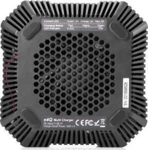 SkyRC Ładowarka e4Q 4-kanałowa + Zasilacz eFuel 18A/380W 4