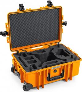 B&W Cases Walizka do DJI Phantom 4 / Pro / Advanced / Obsidian / RTK pomarańczowa 1