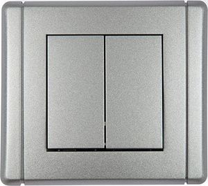 Karlik Flexi łącznik świecznikowy srebrny metalik (7FWP-2) 1