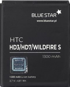 Bateria Blue Star BlueStar Battery HTC HD7 Wildfire S Explorer A310 Li-Ion 1300 mAh Analog BD29100 (BA S460) 1
