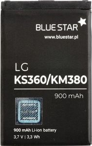 Bateria Blue Star BlueStar Battery LG KF300 KM500 GT365 Li-Ion 900 mAh Analog LGIP-330G 1