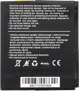 Bateria Blue Star BlueStar Battery HTC Desire HD Li-Ion 1300 mAh Analog BA S470 2