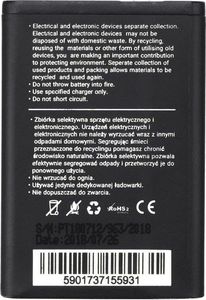 Bateria Blue Star BlueStar Battery Samsung C3300 B2710 E1170 C5212 Li-Ion 1100 mAh Analog AB553446BU 2