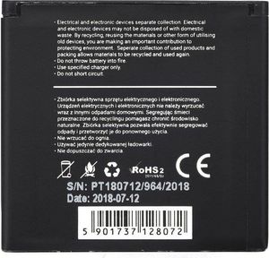 Bateria Blue Star BlueStar Battery Sony Ericsson X8 WT19i U5 U8 Li-Ion 1000 mAh Analog EP-500 2