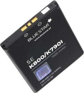 Bateria Blue Star BlueStar Battery Sony Ericsson K800 Aino Satio Naite Li-Ion 1100 mAh Analog BST-33 3